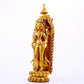 A majestic gilt bronze statue of Tara