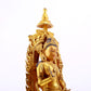 A majestic gilt bronze statue of Tara