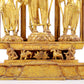 A majestic gilt bronze statue of Tara