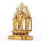 A majestic gilt bronze statue of Tara