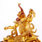 A majestic gilt bronze animal ornament