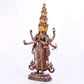 A majestic gilt bronze and silver statue of Avalokitesvara with Thousand Arms