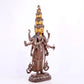 A majestic gilt bronze and silver statue of Avalokitesvara with Thousand Arms