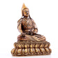 A majestic bronze statue of Tsongkhapa