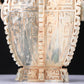 An Archaic Celadon-White Jade 'Auspicious Beast' Vase And Cover