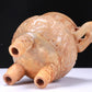 An Archaic White Jade 'Animal Mask' Tripod Censer And Cover