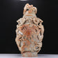 An Archaic White Jade 'Auspicious Cloud& Dragon' Vase And Cover