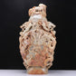 An Archaic White Jade 'Auspicious Cloud& Dragon' Vase And Cover