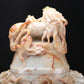 An Archaic White Jade 'Auspicious Cloud& Dragon' Vase And Cover