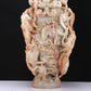 An Archaic White Jade 'Auspicious Cloud& Dragon' Vase And Cover