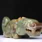 An Excellent Yellow Jade Auspicious Beast