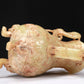 An Elaborate Yellow Jade 'Chi-Dragon' Tripod Ewer With Four 'Chi-Dragon' Cups