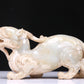 An Excellent White Jade Unicorn