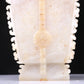 An Elaborate White Jade 'Animal Mask' Vase And Cover