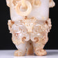 An Elaborate White Jade 'Chi-Dragon' Tripod Censer