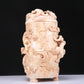 An Elaborate White Jade 'Dragon& Phoenix' Tripod Jar And Cover