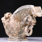 A Fabulous Celadon Jade 'Dragon' Ewer