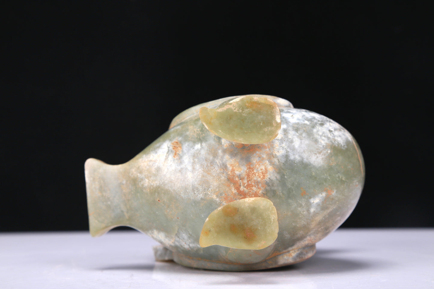 An Excellent Celadon Jade Bird