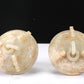 An Archaic Yellow Jade 'Animal Mask' Double-Jar And Cover