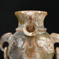 An Archaic Yellow Jade 'Auspicious Beast' Vase