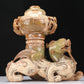 An Archaic Yellow Jade 'Auspicious Beast' Jar