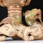 An Archaic Yellow Jade 'Auspicious Beast' Jar