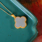 Silver gold plated Hetian jade pendant