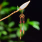 Silver gold plated Hetian jade hairpin